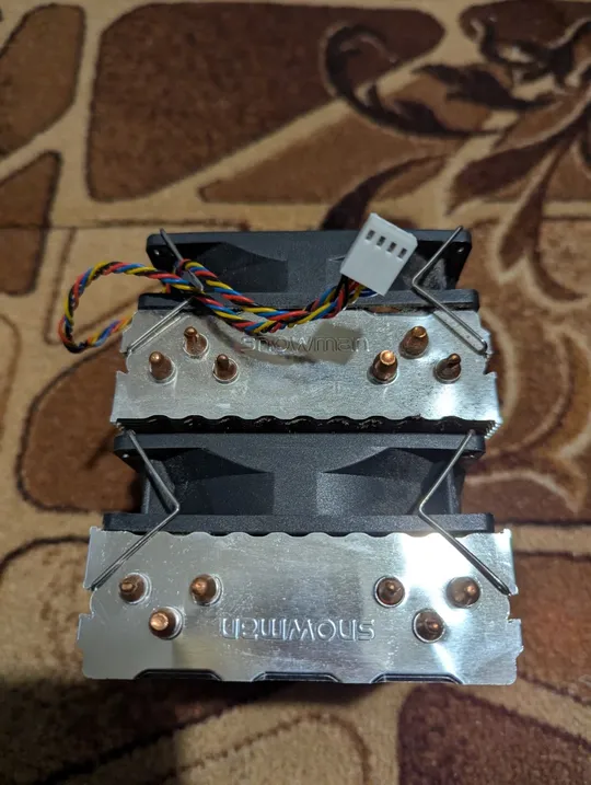 б\в Радіатор 6 трубок SnowMan PWM подвійний AMD AM2 3 4 5 2+ 3+ Intel LGA 2011-3 X99 система повітряного охолодження Де купити