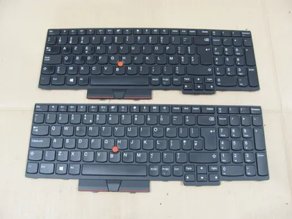 фото, номер1039-4 клавіатура Keyboard робоча 01HX207 01HX145 01HX185 01ER506 01EN934 для Lenovo ThinkPad T570 T580 P51s P52s оригінал