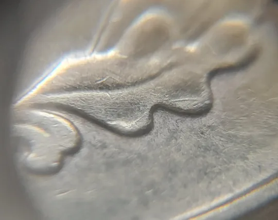 (7761) 25 копійок 2013 1ЕБм розколи на реверсі та аверсі (25 копеек 2013 1ЕБм) 1ЕБд Інтернет-аукціон