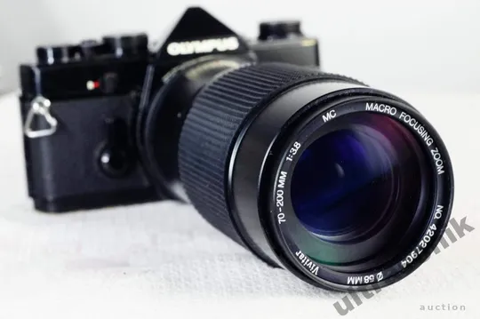 Об'єктив Olympus OM Vivitar 70-200mm/3.8 MC Macro Focusing Zoom ф58мм Тайвань Вживане З аукціону