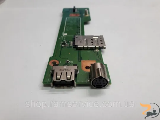 USB, SIM Reader, S-VIDEO роз'єми для ноутбука Dell XPS M1530, *48.4W105.021, 48.4W105.011, б/в Ціна