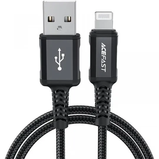 Дата кабель Acefast MFI C4-02 USB-A to Lightning aluminum alloy (1.8m) Ціна