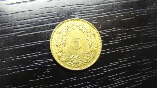 5 рапенів 2010 B Швейцарія Ціна