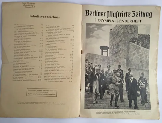 Купити Олімпійські ігри 1936 у Берліні. Берлінер Ілюстрірте Цайтунг