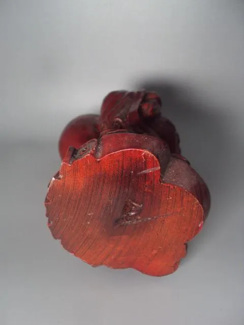 Фигура пластик тяжелый японский бог богатства и веселья Хотэй или Смеющийся Будда Будай №10326 Інтернет-аукціон