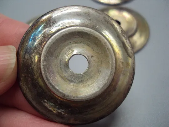 Детели фрагменты подножка для подсвечника серебро подсвечник запчасть лот 4 шт вес 23,39 г №18581 Недорого