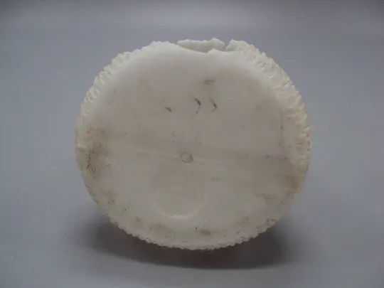 Новогодние украшения игрушка Снегурочка в кокошнике узор цветы под елку пластик 15,5 см №15983 На торгах