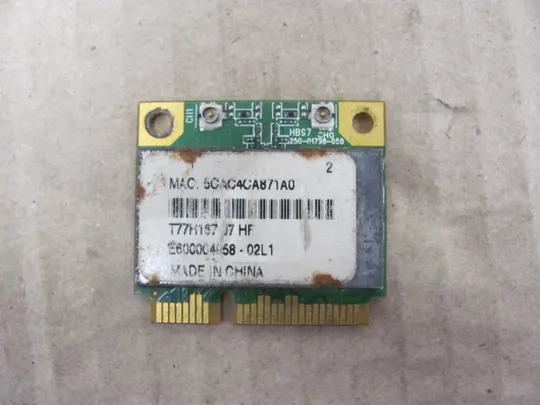 номер0238-21 WI-FI адаптер T77H167.07 HF для Lenovo ThinkPad Edge E520 E525  оригінал Ціна