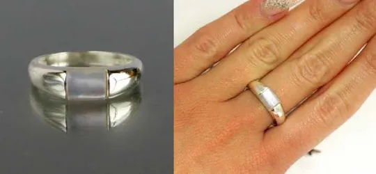 Каблучка кілечко з адуляром срібло 925 проби Germany Характеристики