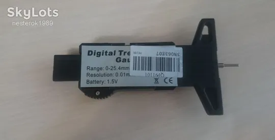 Цифровой измеритель глубины протектора шин 0.01мм Недорого