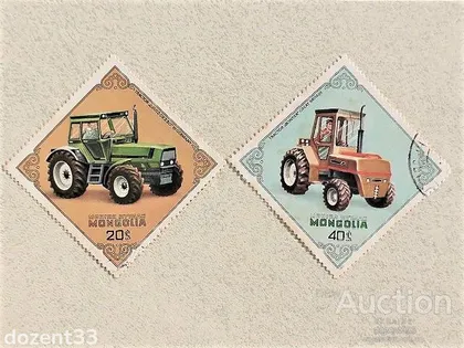 фото, Серія поштових марок Монголія " Техніка " 1982 рік