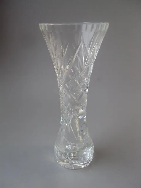 Ваза вазочка хрусталь высота 14,5 см №10329 З аукціону
