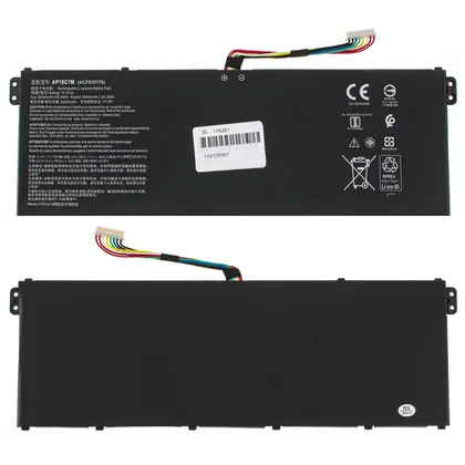 фото, Батарея для ноутбука ACER AP18C7M/15.4V (Swift 5 SF514-54T, SF514-54GT) 15.4V 3634mAh 55.9Wh Black