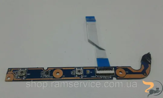 Кнопка включення для ноутбука HP Pavilion DV6-6000 Series, *48.4RH06.021, б/в Ціна