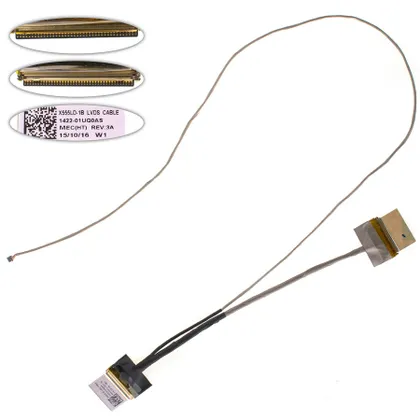 фото, Шлейф матриці для ноутбука ASUS (X555 series), LED (1422-01UQ0AS)