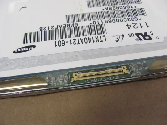 МР4-8 матриця LTN140AT21-601 14.0&quot; LVDS 40 pin TN LCM , a-Si TFT-LCD Flat Матова Продаж