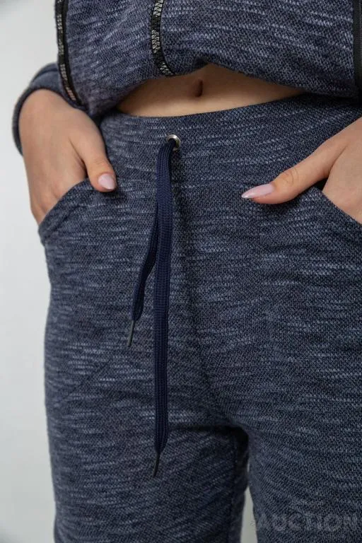 Спорт костюм женский, цвет темно-синий, 244R0001-1 Недорого