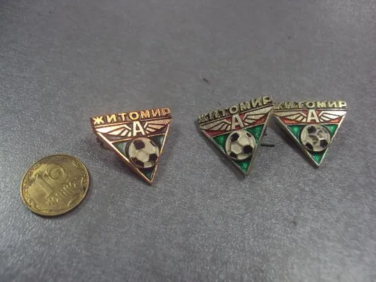 знак футбол житомир автомобилист лот 4 шт №5576 Ціна