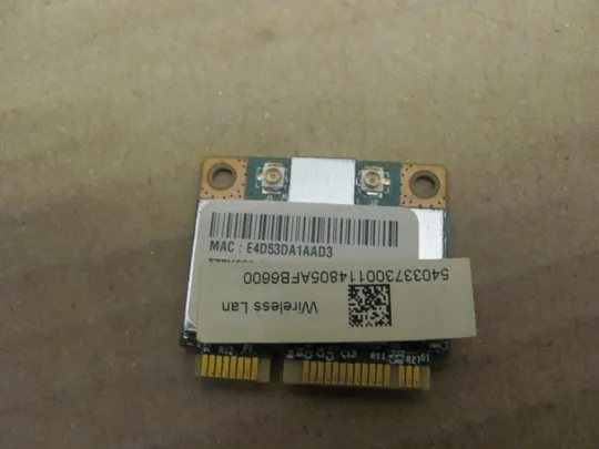 номер0204-40 WI-FI адаптер ANATEL 3100-10-1869 для ACER 4752 4752G 4750 4750G 4755 4755G оригінал З аукціону