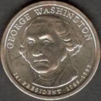 США 1 доллар 2007 г. ПРЕЗИДЕНТЫ США. ДЖОРДЖ ВАШИНГТОН (1789-1797) Тираж 340.36 млн. ИЗ РОЛЛА СОСТОЯНИЕ ИДЕАЛЬНОЕ. Ціна