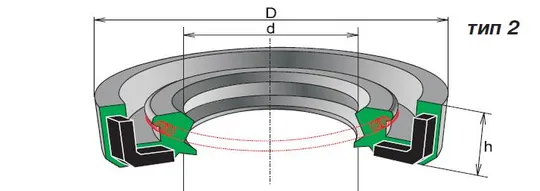 1,2- 60*85 -1 манжета уплотнительная армированная (сальник) ГОСТ 8752-79 З аукціону