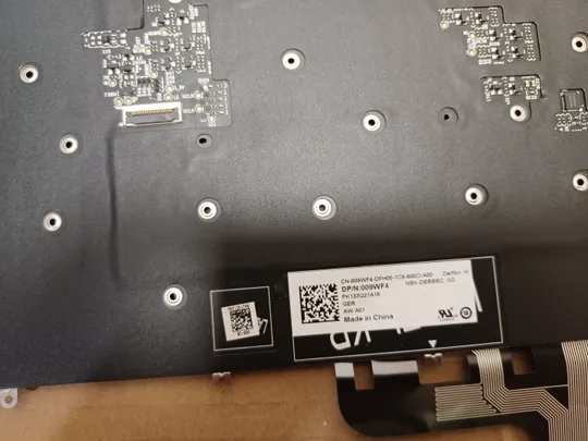 номер1057-29 Keyboard Клавіатура 009WF4 PK133Q21A16 03KDCV для Dell Alienware x17 R2 оригінал Продаж