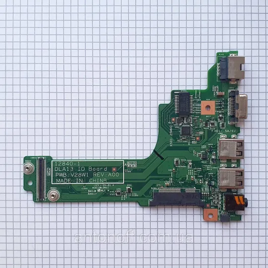 VGA USB плата Dell Latitude 3330 / DRA13 IO Board PWB V28W1 12840-1 для ноутбука оригінал Ціна