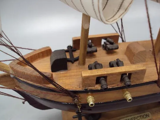 Модель корабль фрегат Confection парусник дерево высота 32 см, длина 31 см №13770 Характеристики