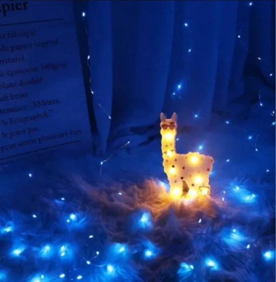 Гирлянда штора Роса + пульт, 1,8x1,2м, 144 LED, от USB и сети 220В, 12 нитей, 8 режимов Синий Де купити