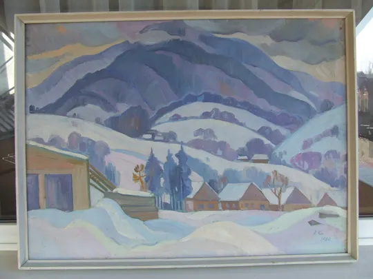 Закарпатская школа  Ердели Бокшая  Кидора О .  раз.80х70 см.также много другого. Недорого