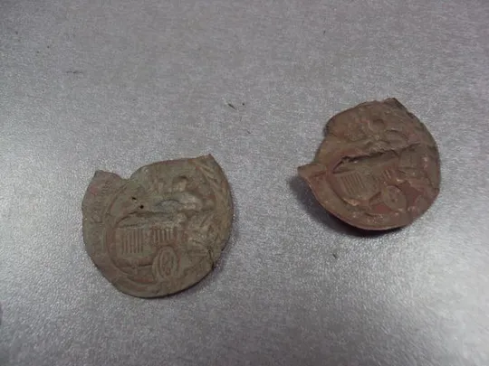 знак за всеобщую коллективизацию и ликвидацию куркуля кулака как класса 30-е украина лот 2 шт №12433 Інтернет-аукціон