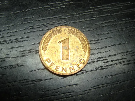 1 пфенінг 1984 F ФРН Ціна