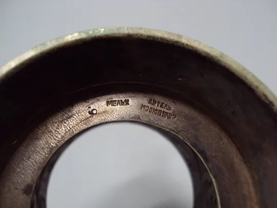 Подстаканник МПС Артель мосювелир мельхиор узор цветы высота 7,6 см, диаметр 6,8 см №15453А Інструкція