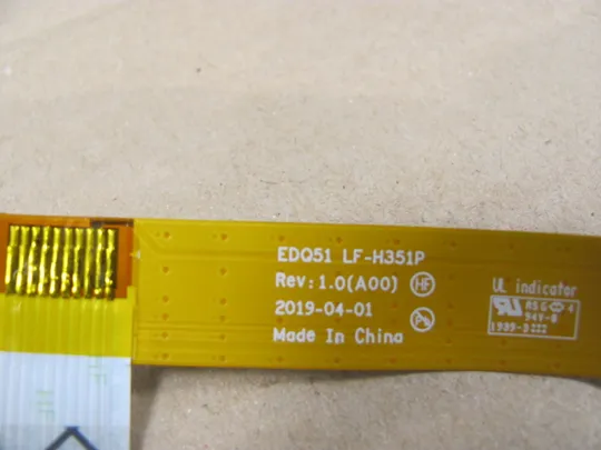 382-25 шлейф WEB NBX0002IK00 EDQ51 LF-H351P 00N6CV для Dell Alienware M15 R3 R4 оригінал Продаж