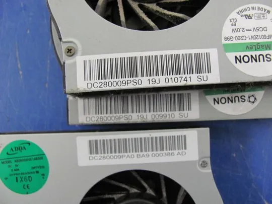 №143-5 Вентилятор (кулер, FAN) DC280009PS0 DC280009PA0 для ASPIRE 7750G 7560G 7750 7560 LS11 P7YS0 оригінал Продаж