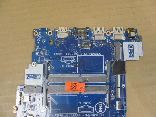 819-15 материнська плата FDI55 LA-J081P 0790WT SRG0S  i3-1005G1  для Dell Inspiron / vostro 15 3000 3501 3593 оригінал Продаж