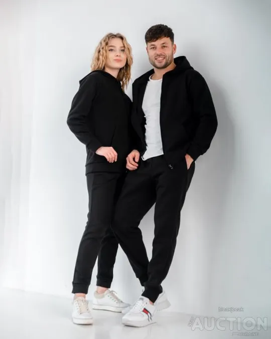 Зіпер унісекс утеплений - Europe колір чорний Інтернет-аукціон