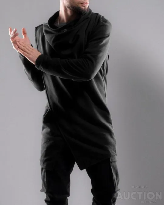 Унісекс мантія Ri колір чорний Інтернет-аукціон