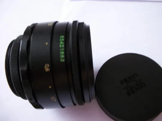 Объектив Гелиос-44-2 , М-42 [передняя крышка] состояние как нового. объектива, No-83421863. Цена-мин Ціна