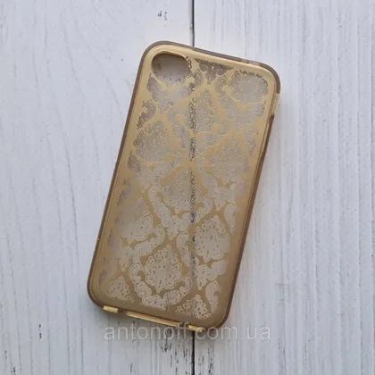 фото, Чохол Apple iPhone 4 / iPhone 4S для телефону силіконовий Gold
