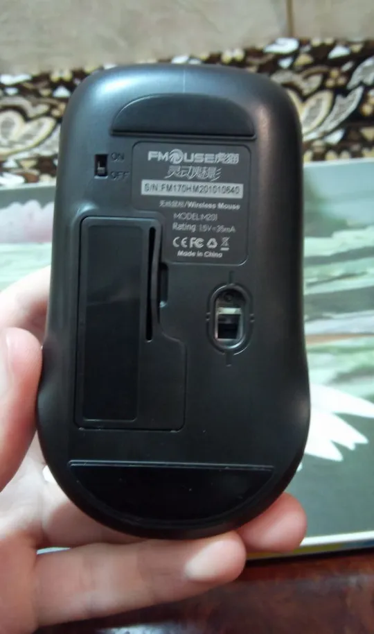 FMOUSE M201 2.4GHz мишка Mouse мышь бездротова беспроводная Де купити