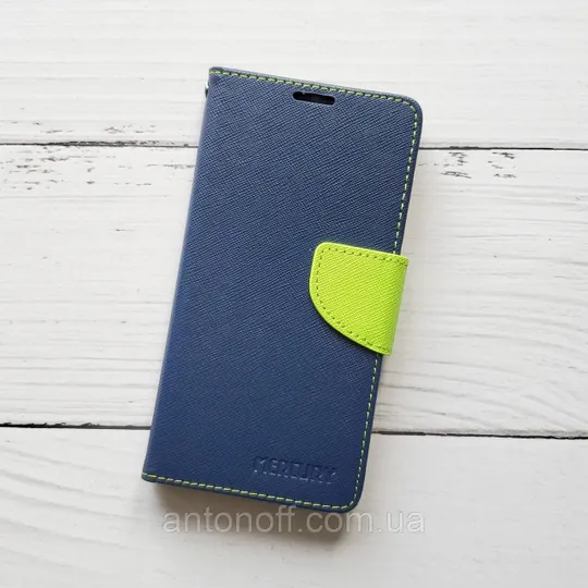 Чохол книжка Xiaomi Mi 5c для телефона Mercury Goospery Синій Ціна