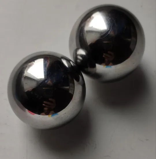 Два больших шара, сталь, винтаж, ссср pt532 З аукціону