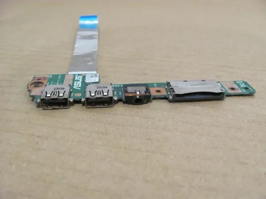 37-31 плата USB AUDIO Card Reader 60NB00I0-I01090 для ASUS F502C F502CA X502C X502CA оригінал З аукціону