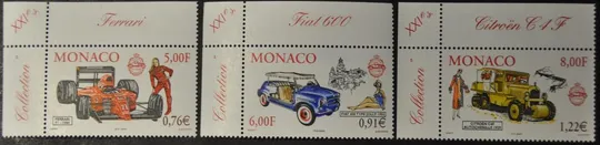 Монако Автомобиль Феррари Фиат Ситроен 2001 Ціна