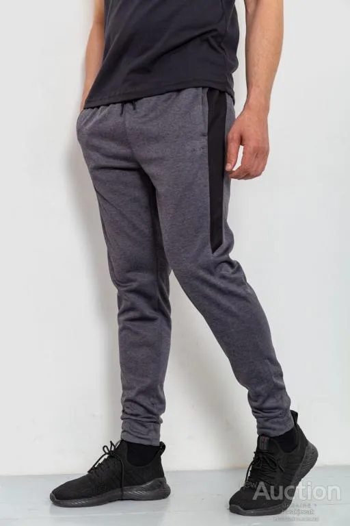 Купити Спорт штаны мужские, цвет серый, 190R030