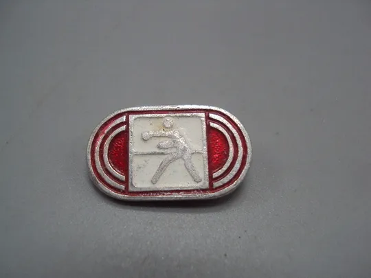 Знак спорт бокс боксер на ринге ссср №17695 З аукціону