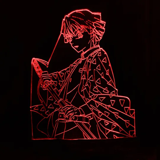 Акриловий світильник-нічник Заницу Агацума червоний tty-n001215 Ціна