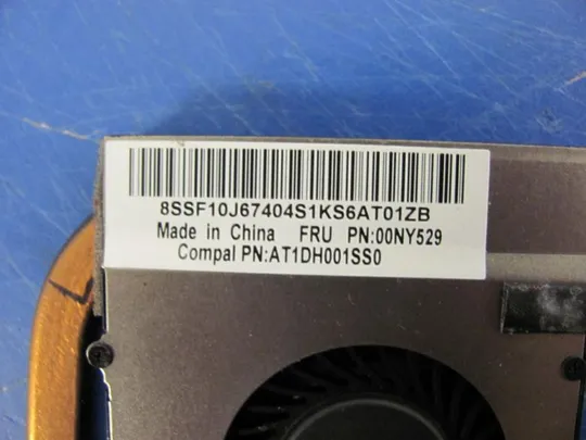 №171-11 система охолодження AT1DH001SS0 00NY529 00NY528 для Lenovo THINKPAD L560 оригінал Інтернет-аукціон
