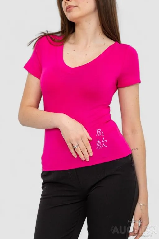 Футболка женская, цвет малиновый, 186R528 З аукціону